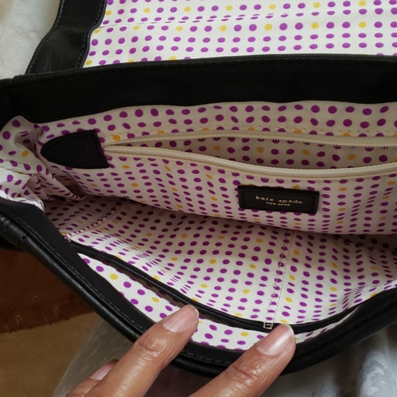 Kate Spade Black Leather Shoulder bag - Picture 6 of 7